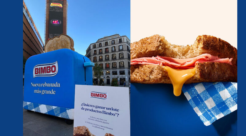 Una rebanada gigante en una tostadora de 6 metros materializará este lanzamiento del 18 al 20 de julio en la plaza de Callao de Madrid