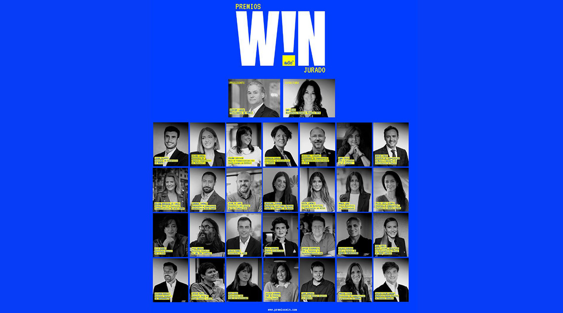 Miembros del jurado de la segunda edición de los Premios W!N